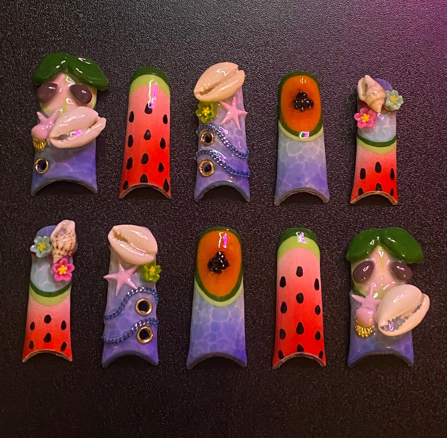 Fruit Punch | Press on nails