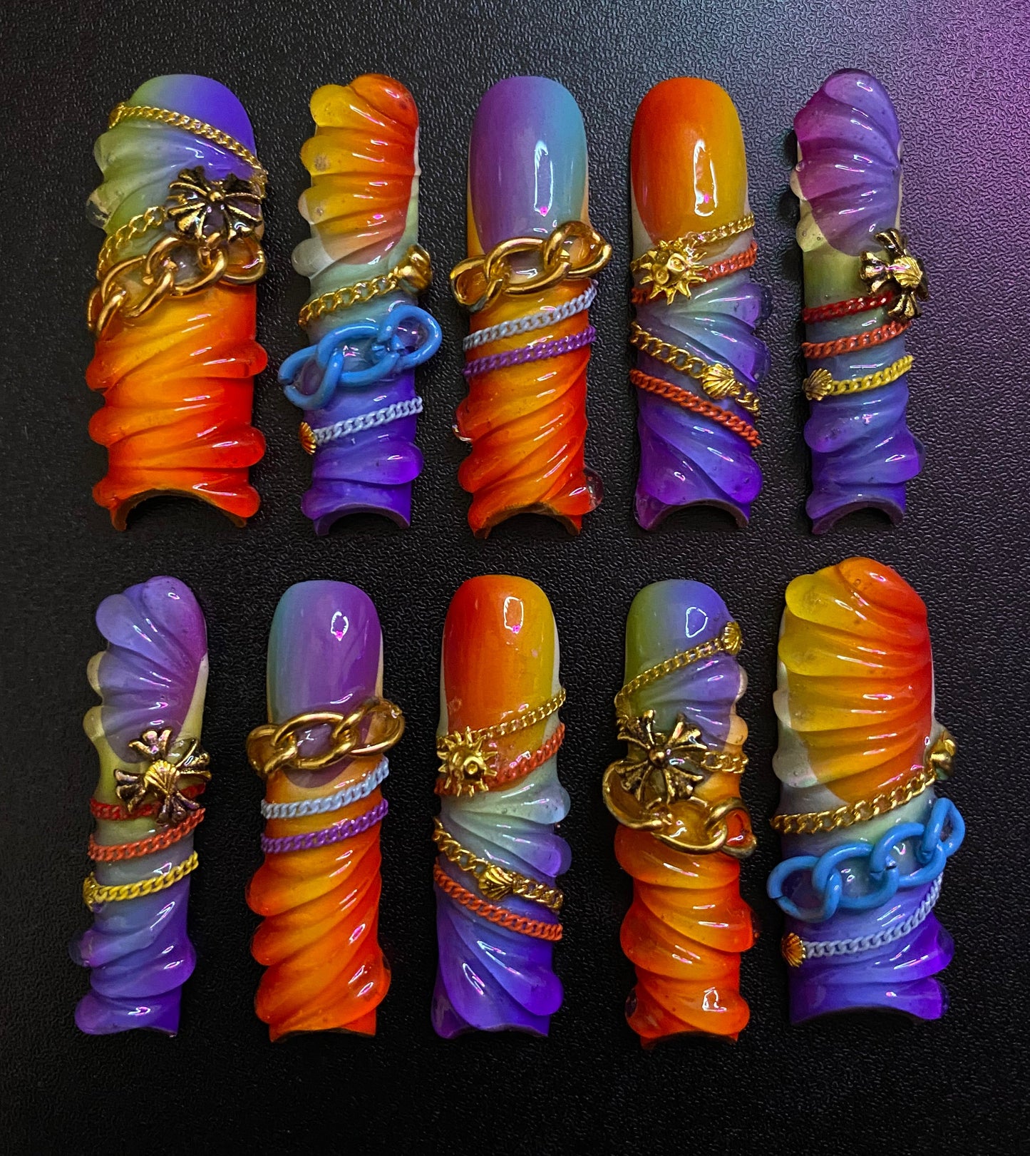 Fire&Ice | Press on nails