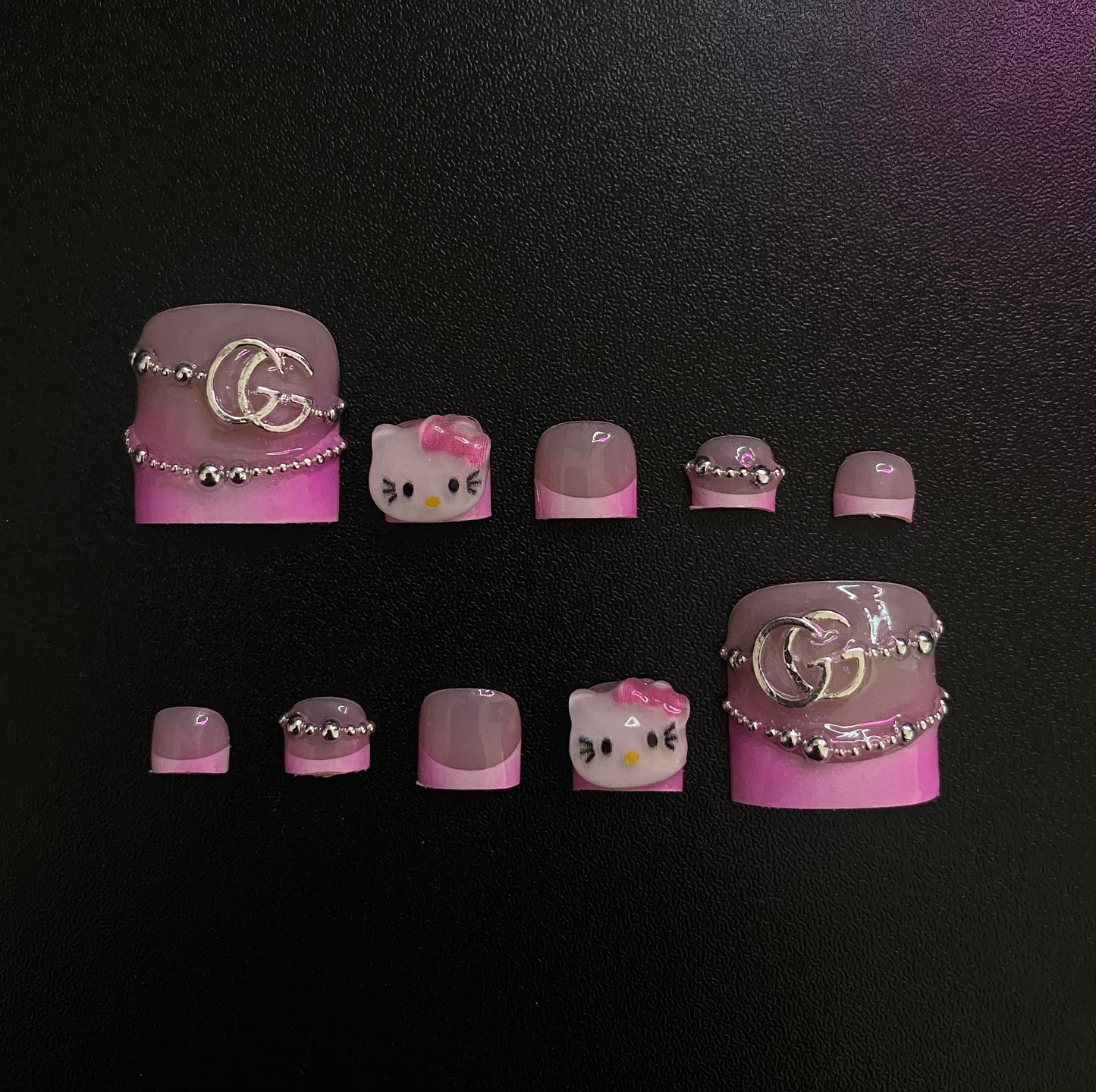 Gucci Kitty | Press on Toes