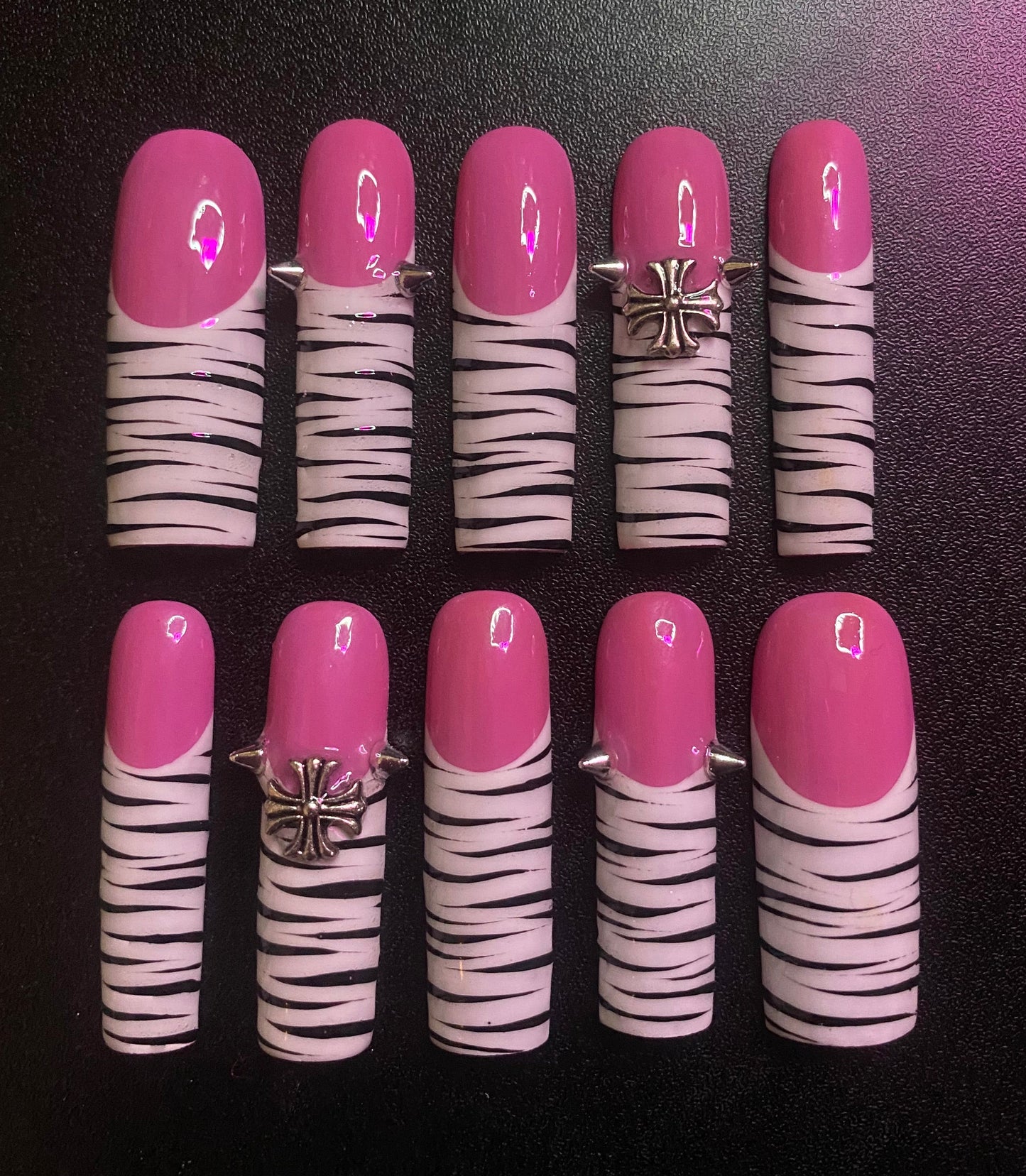 Zebra | Press on nails