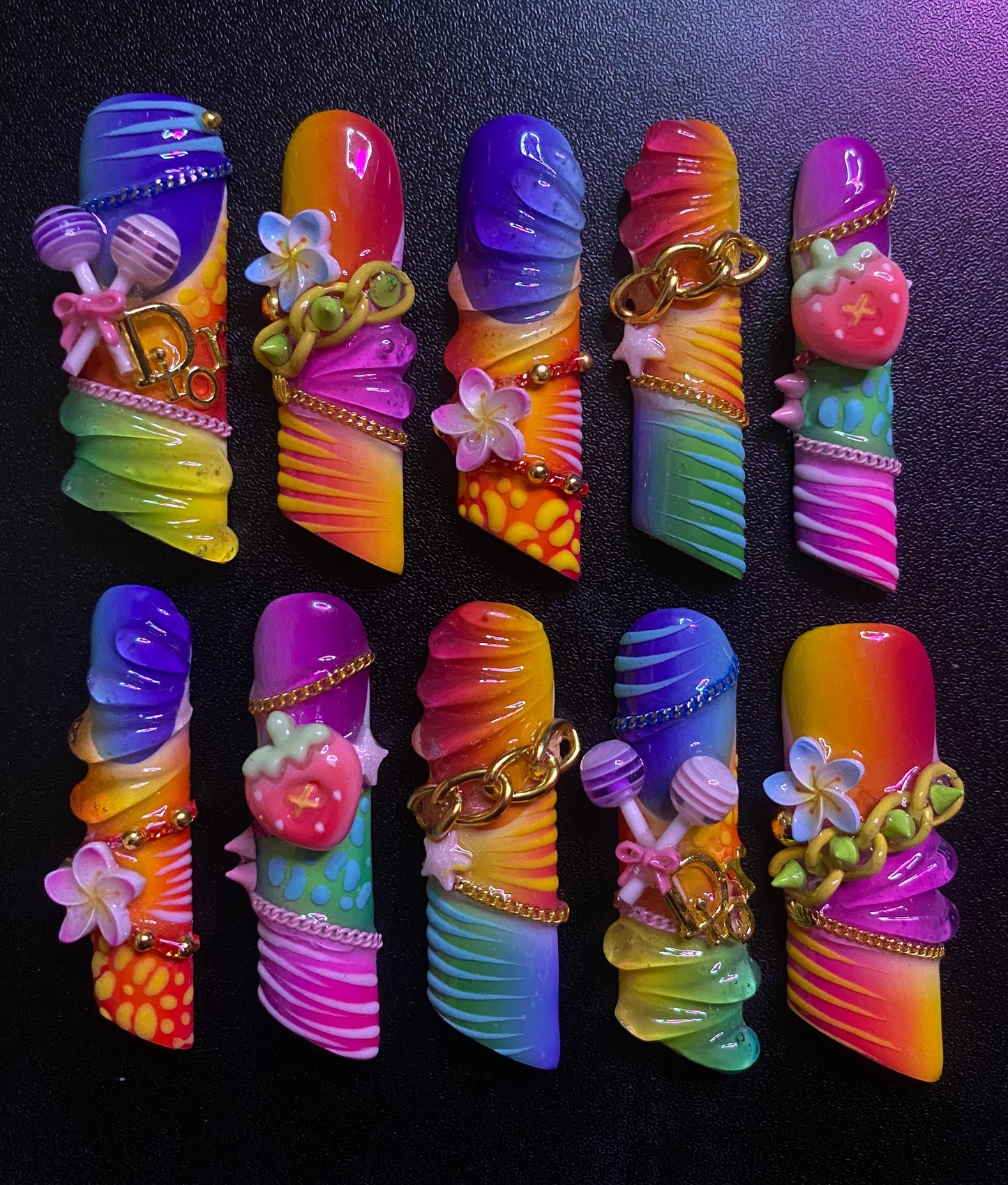 Patchwork | Press on nails