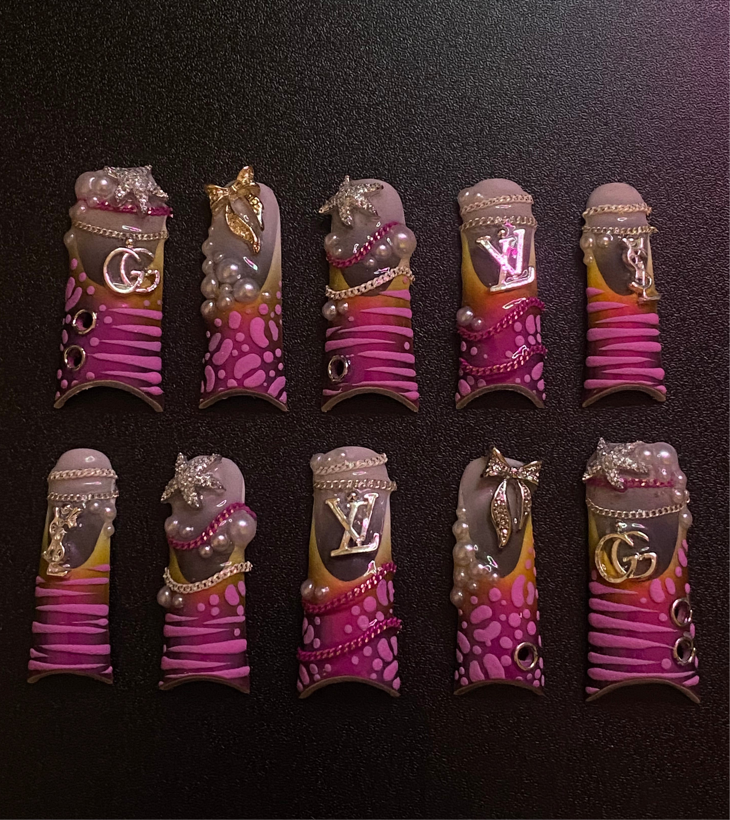 Sour Berry | Press on nails