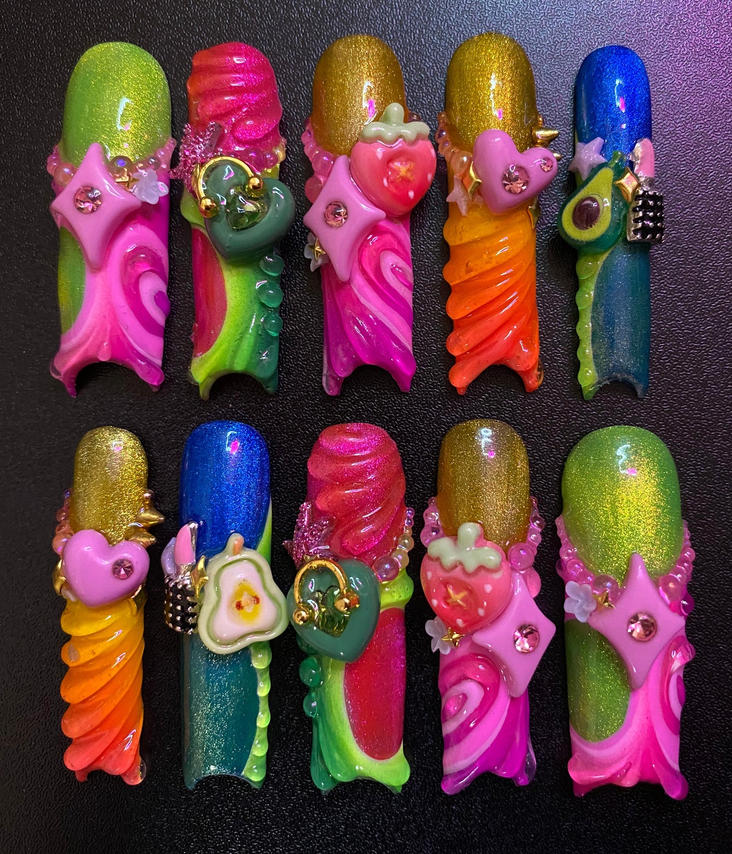 Colour Cat | Press on nails