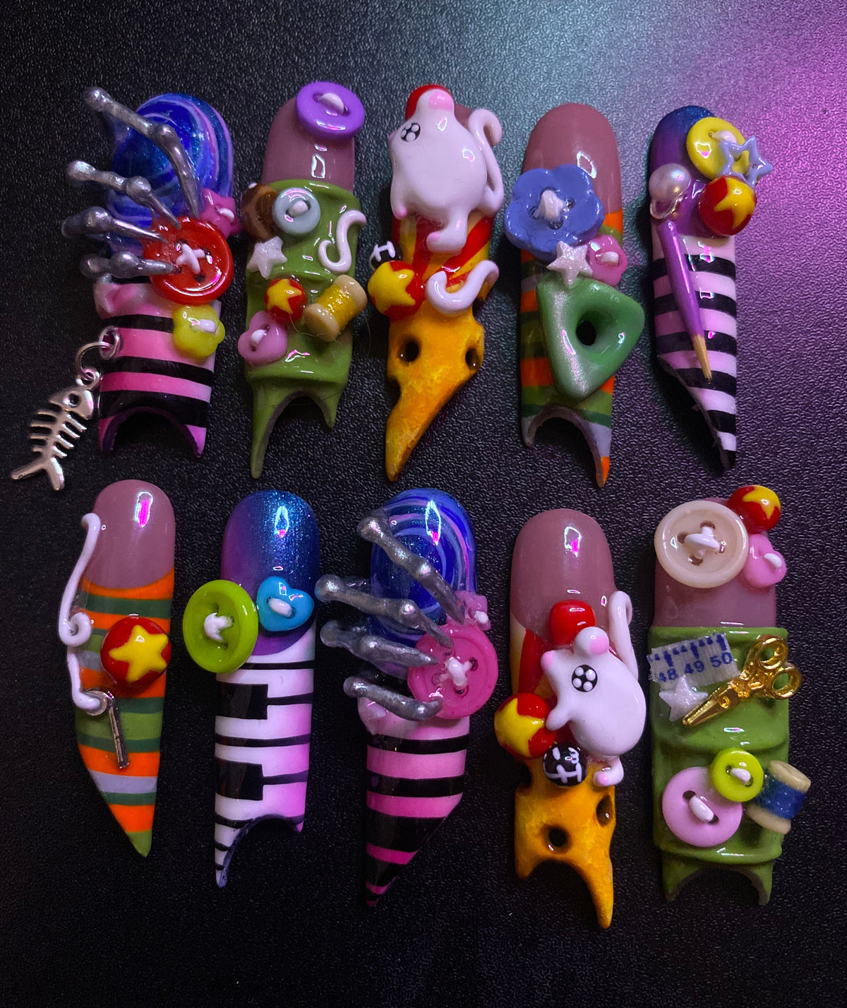 Coraline 2 | Press on nails