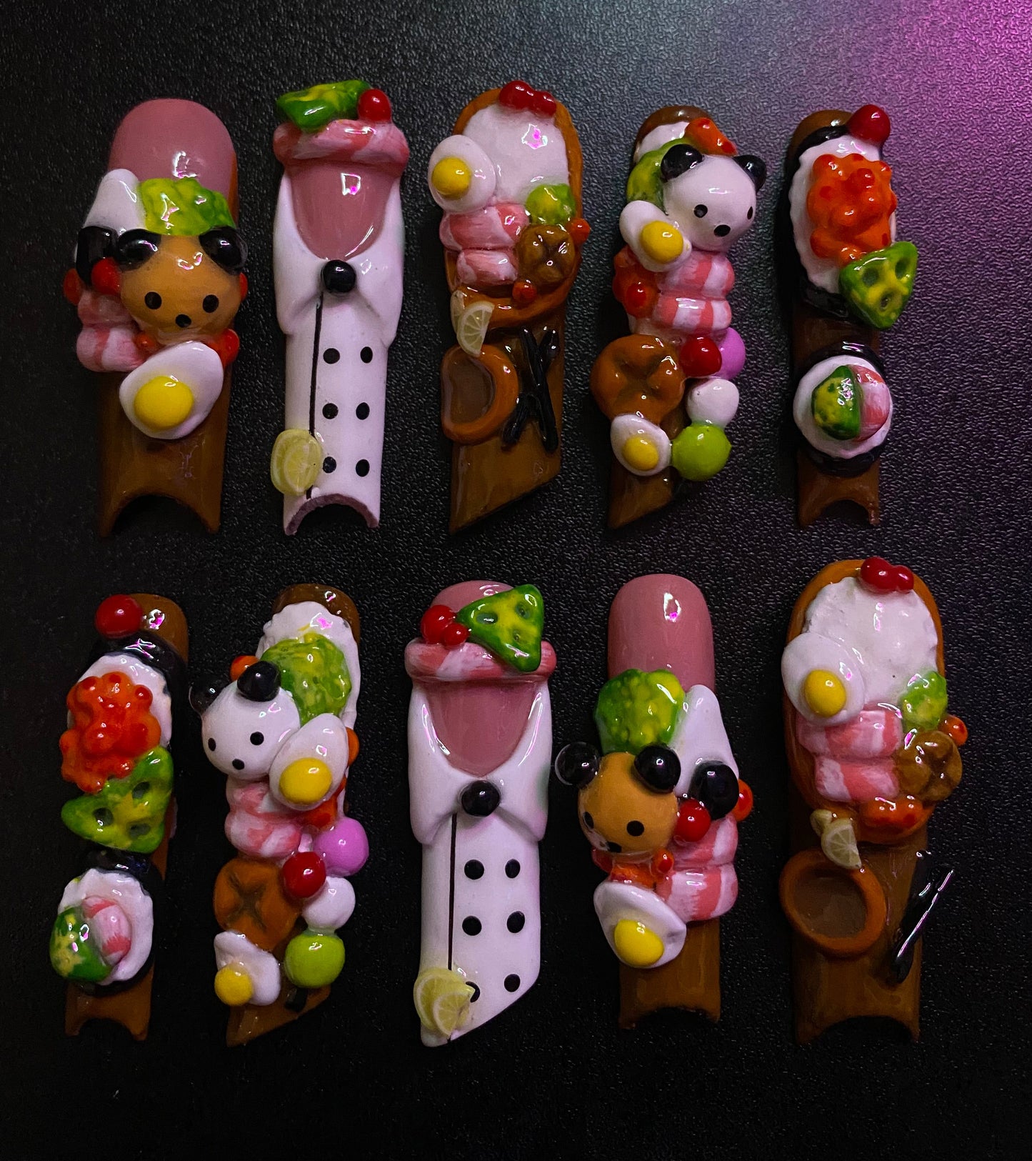 Sushi Cheff | Press on nails