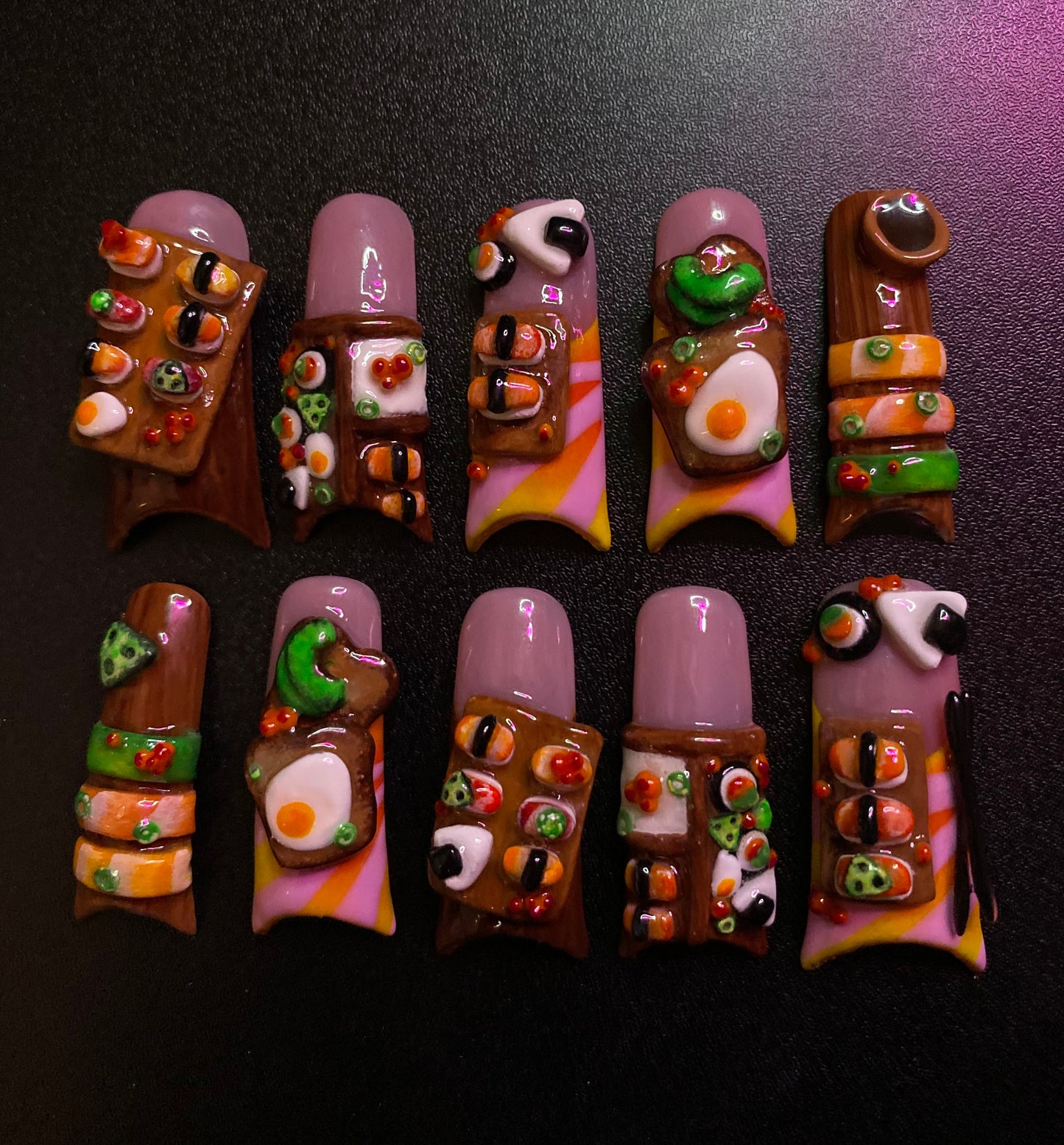 Sushi Board |Press on nails