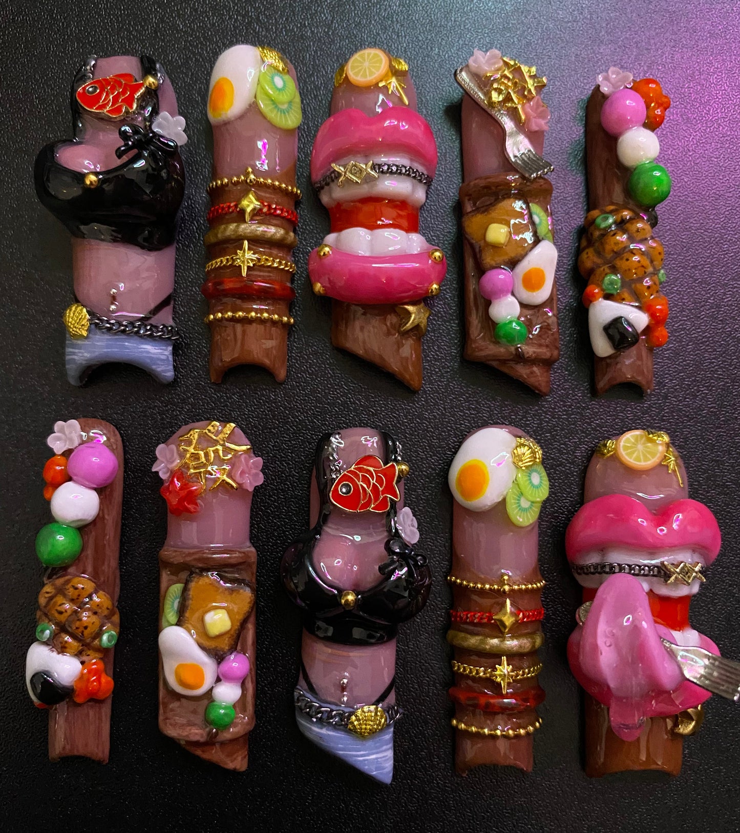 DownTown | Press on nails