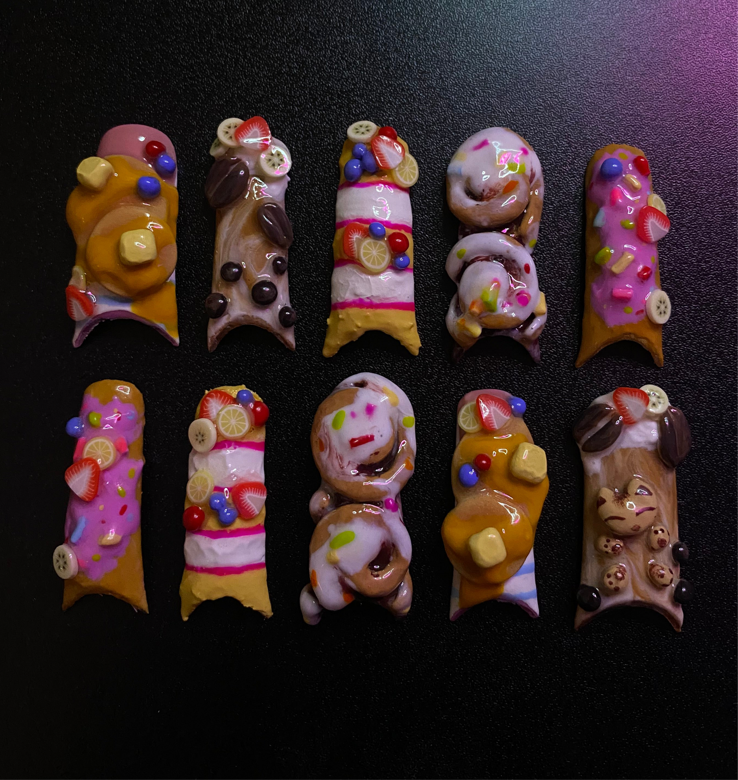 Breakfast | Press on nails