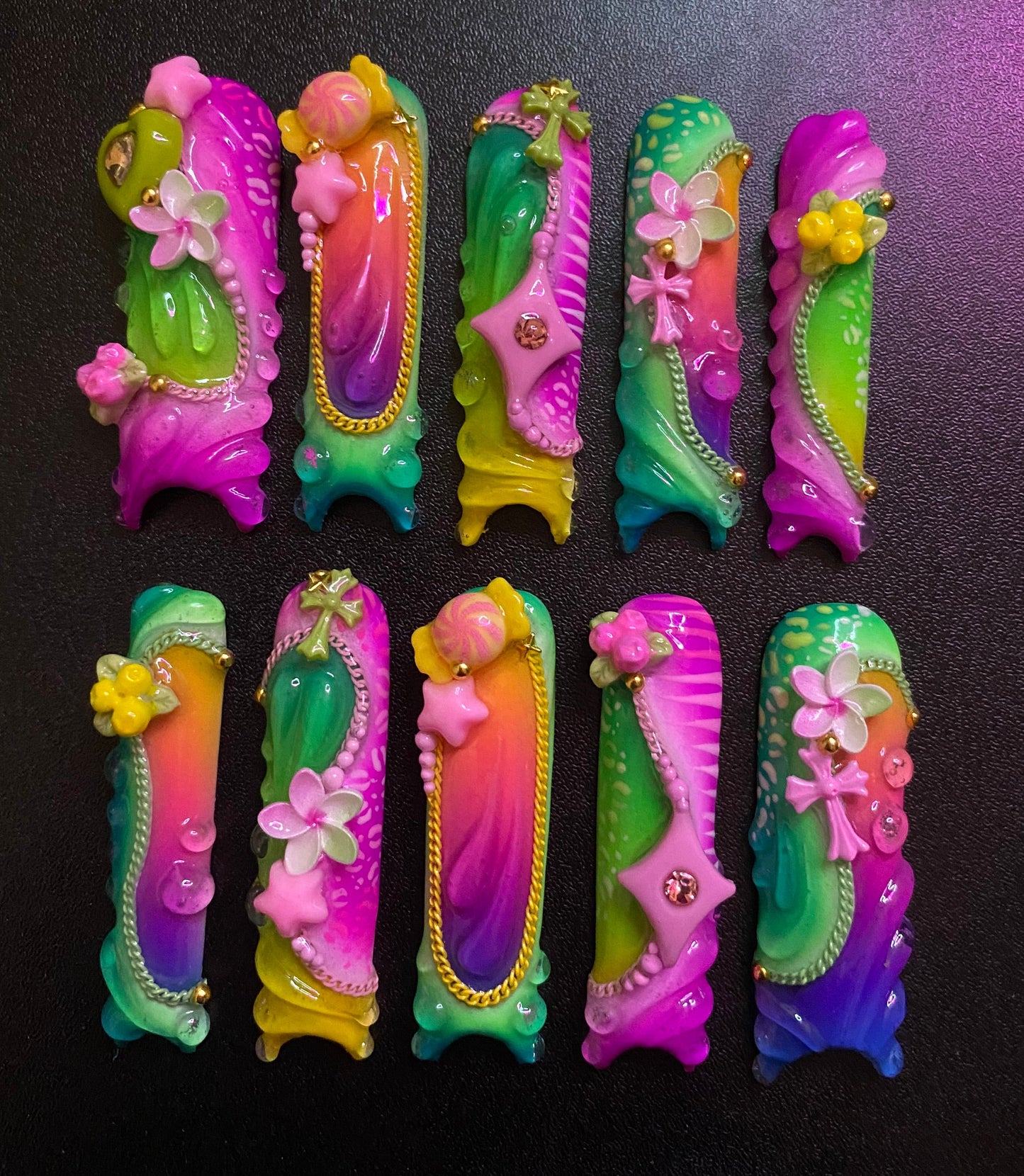 Jungle | Press on nails