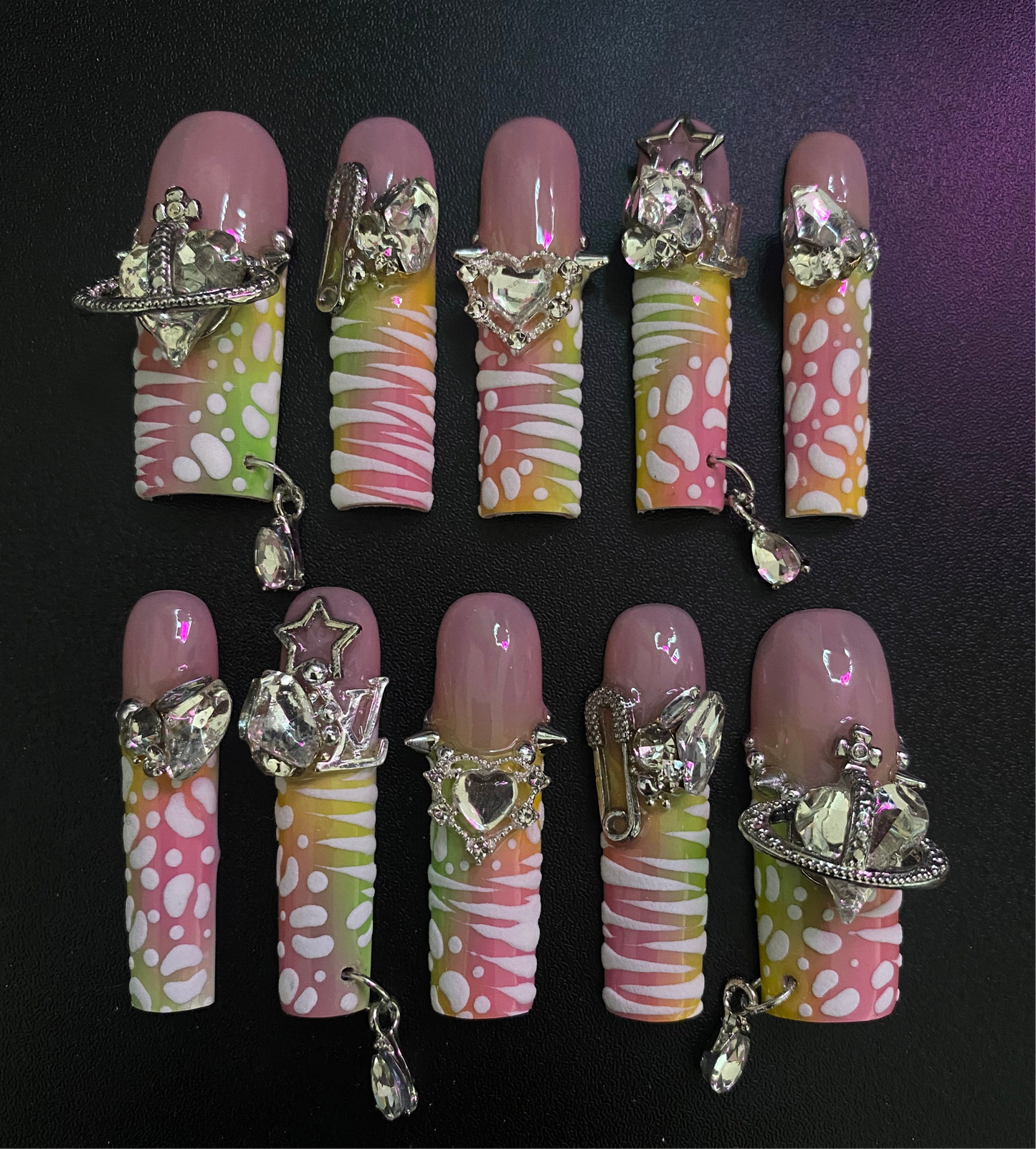 Diamond Drop | Press on nails