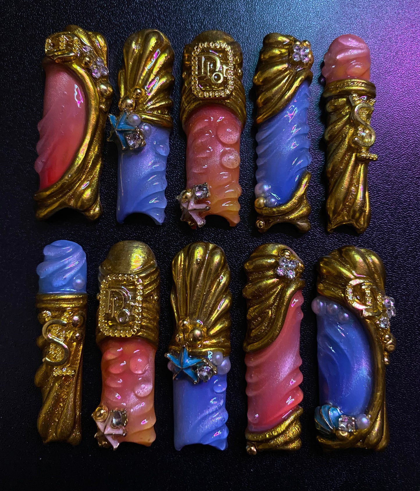mermaid | Press on nails