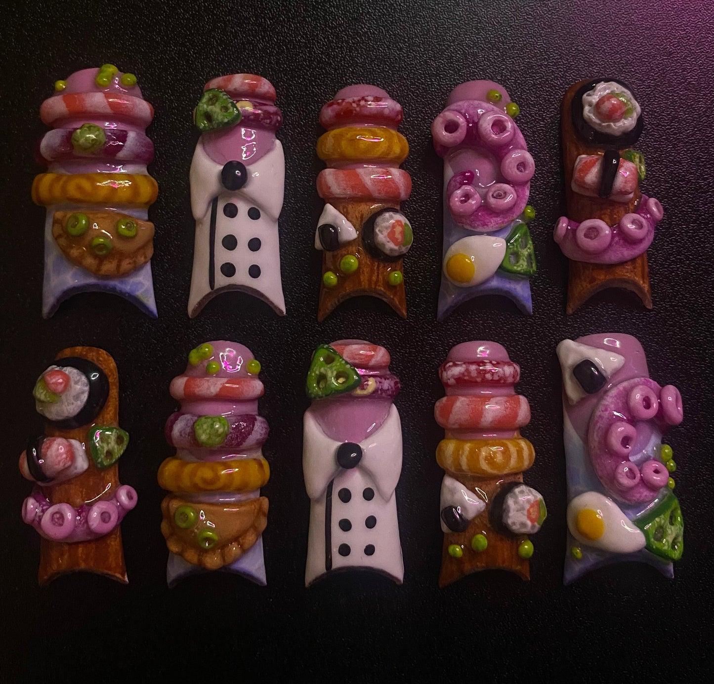 Sushi Bae | Press on nails
