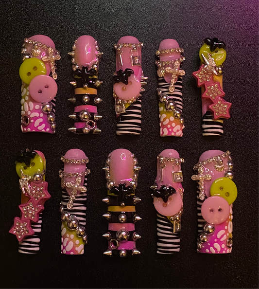 Lime | Press on nails