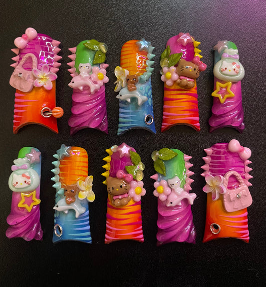 Kitty Elixir | Press on nails