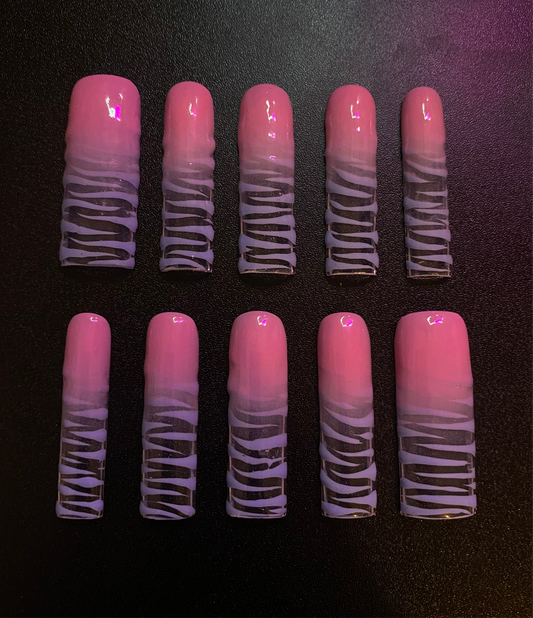 Blue Tiger | Press on nails
