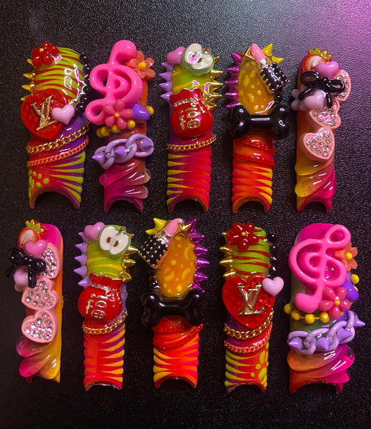 Exotic Pop | Press on nails