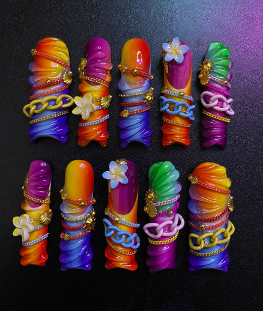 Spicy | Press on nails