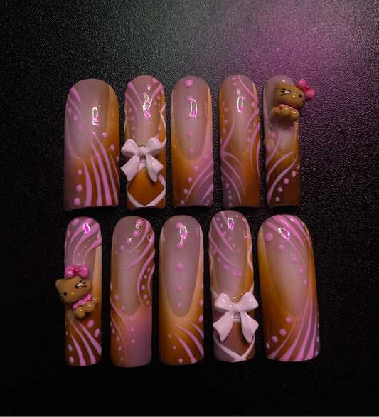 Butterscotch | Press on nails