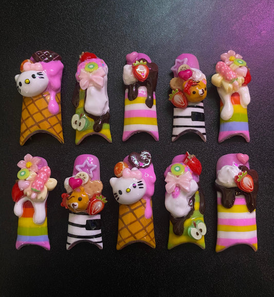 Sweet Tooth | Press on nails