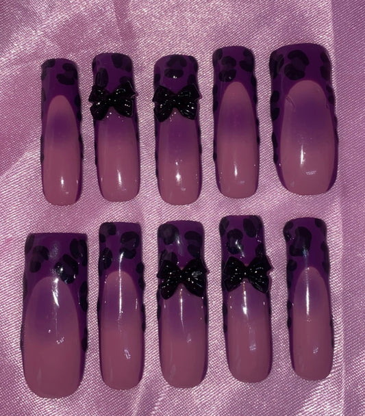 Purple Reign | Press on gel nails