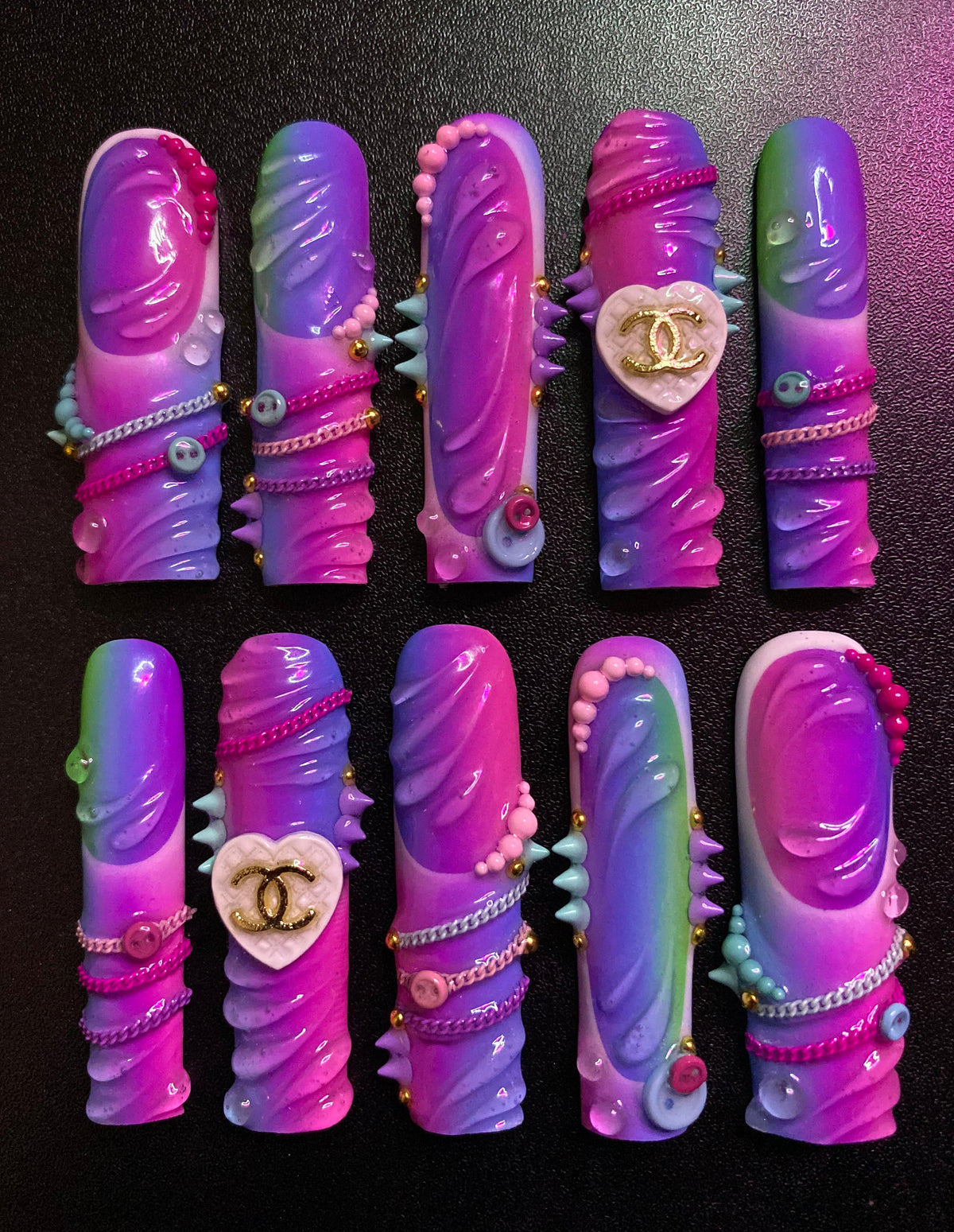 UltraViolet | Press on nails