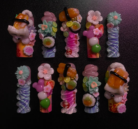 Nyan | Press on nails