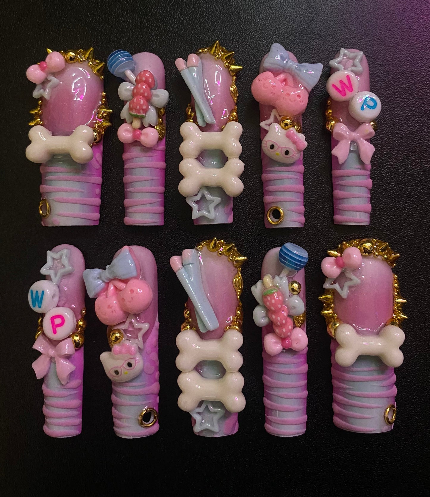 Baby Blue | Press on nails
