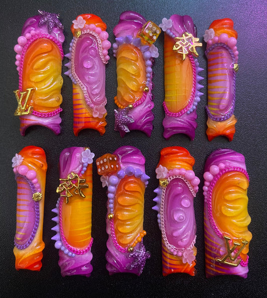 Spyro | Press on nails