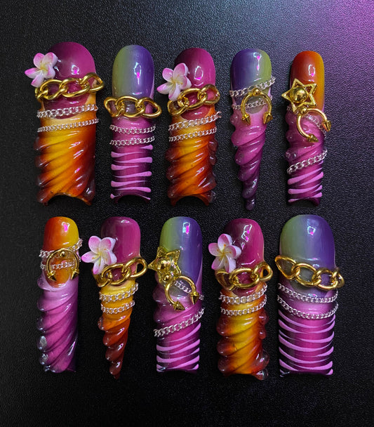 Tropical | Press on nails