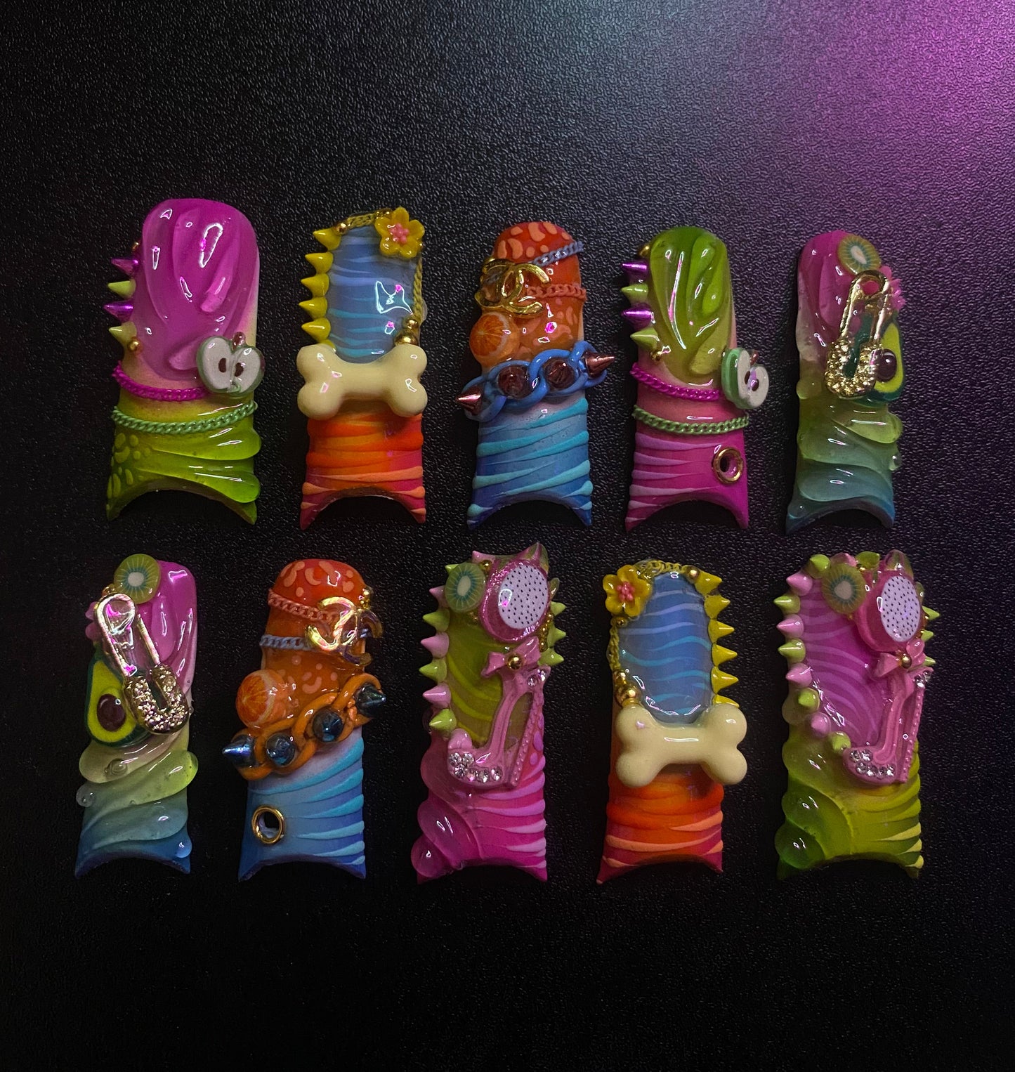 Sour Candy | Press on nails