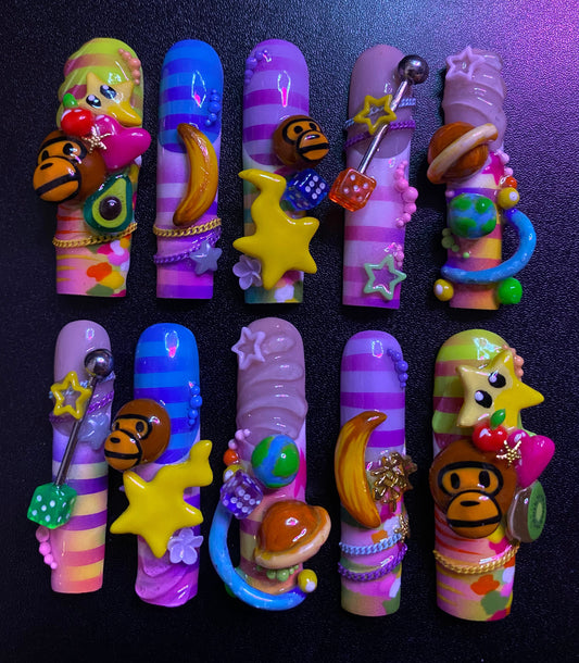 Baby Milo | Press on nails