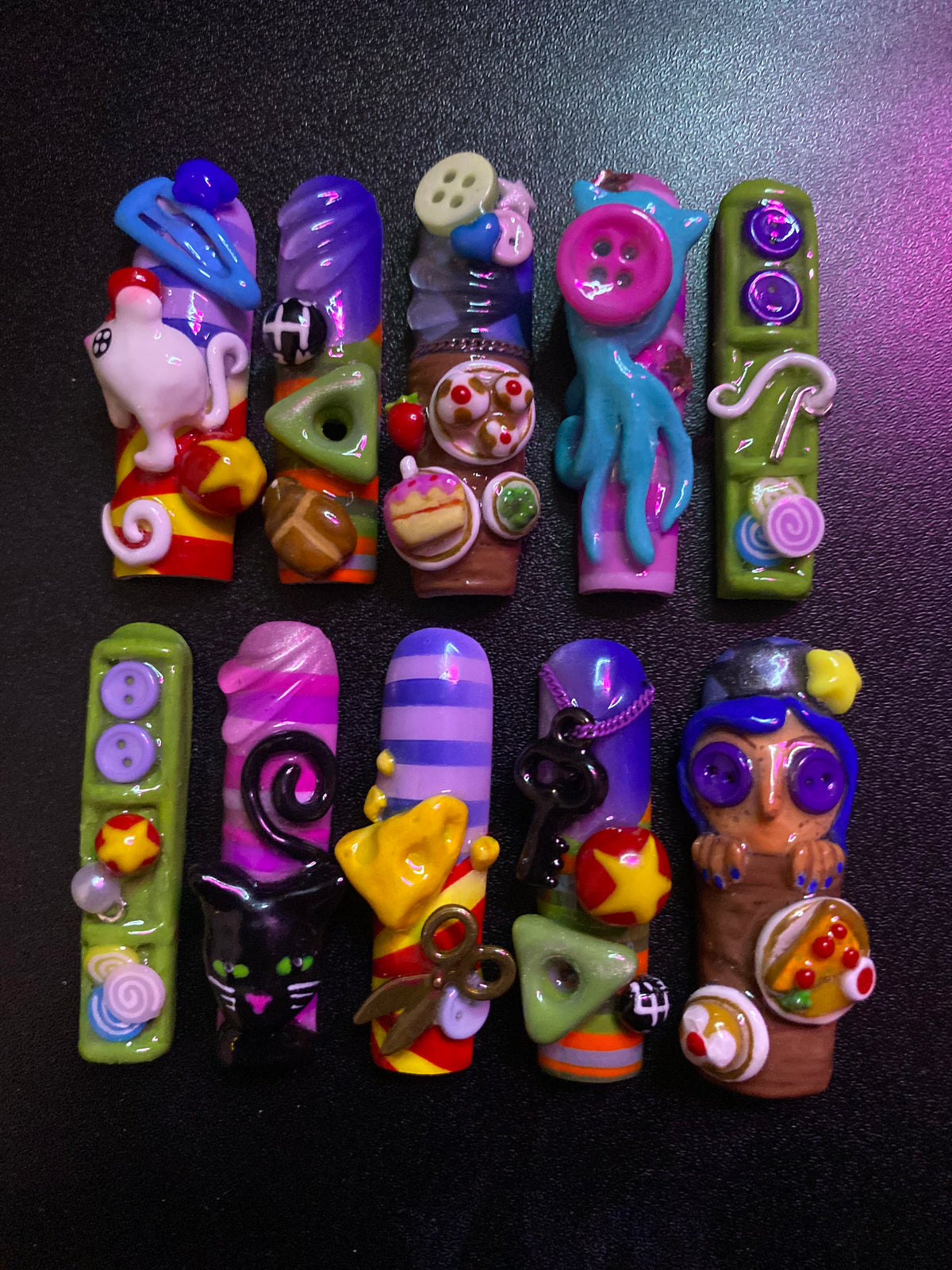 Coraline | Press on nails