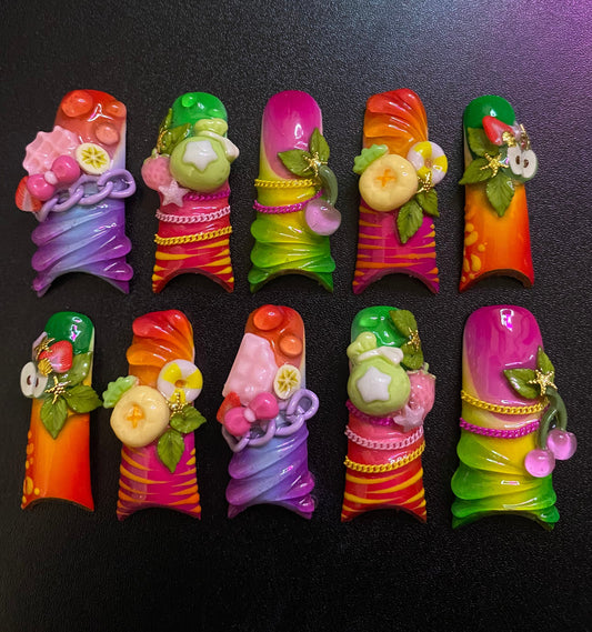 Tropical | Press on nails