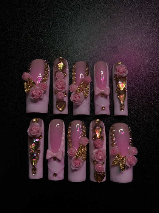 Eternal Rose | Press on nails