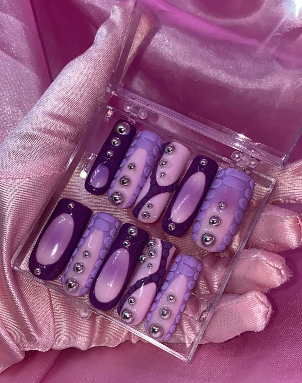 Purple Potion | Press on gel nails