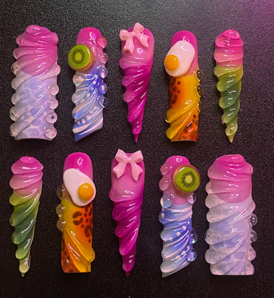 Juicy Drop | Press on nails