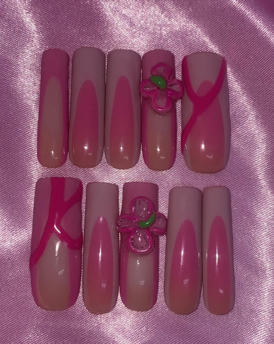 Sakura Blossoms | Press on gel nails