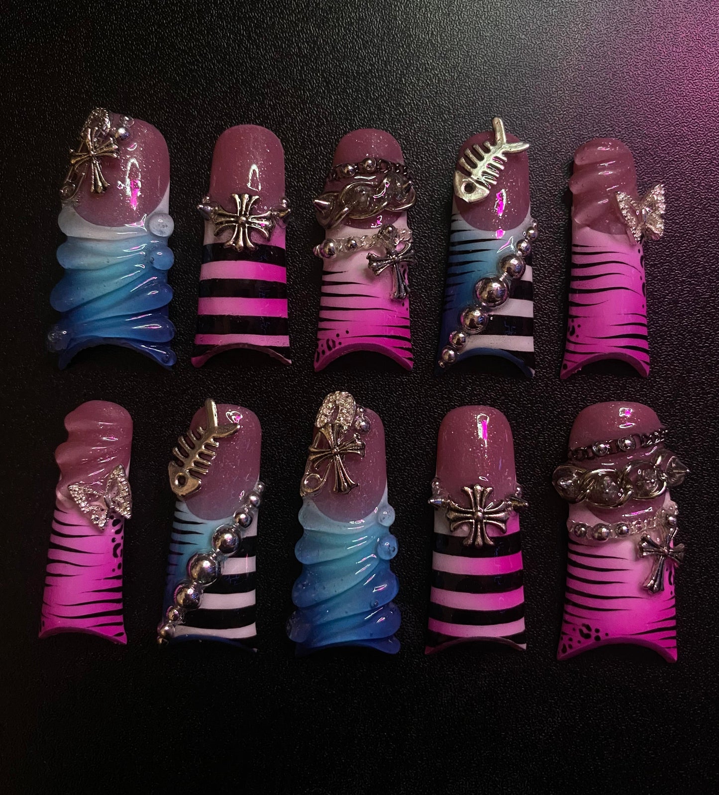 Midnight | Press on nails