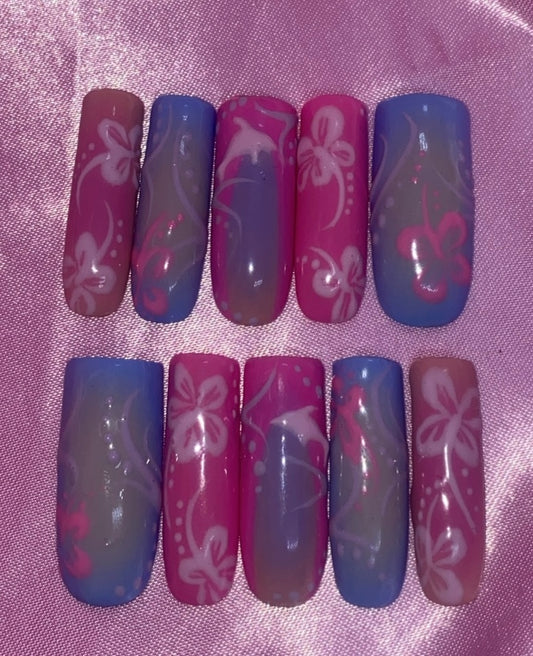 Ocean Kandy | Press on gel nails