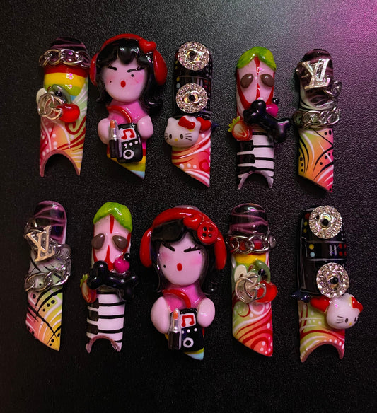 DJdisk | Press on nails