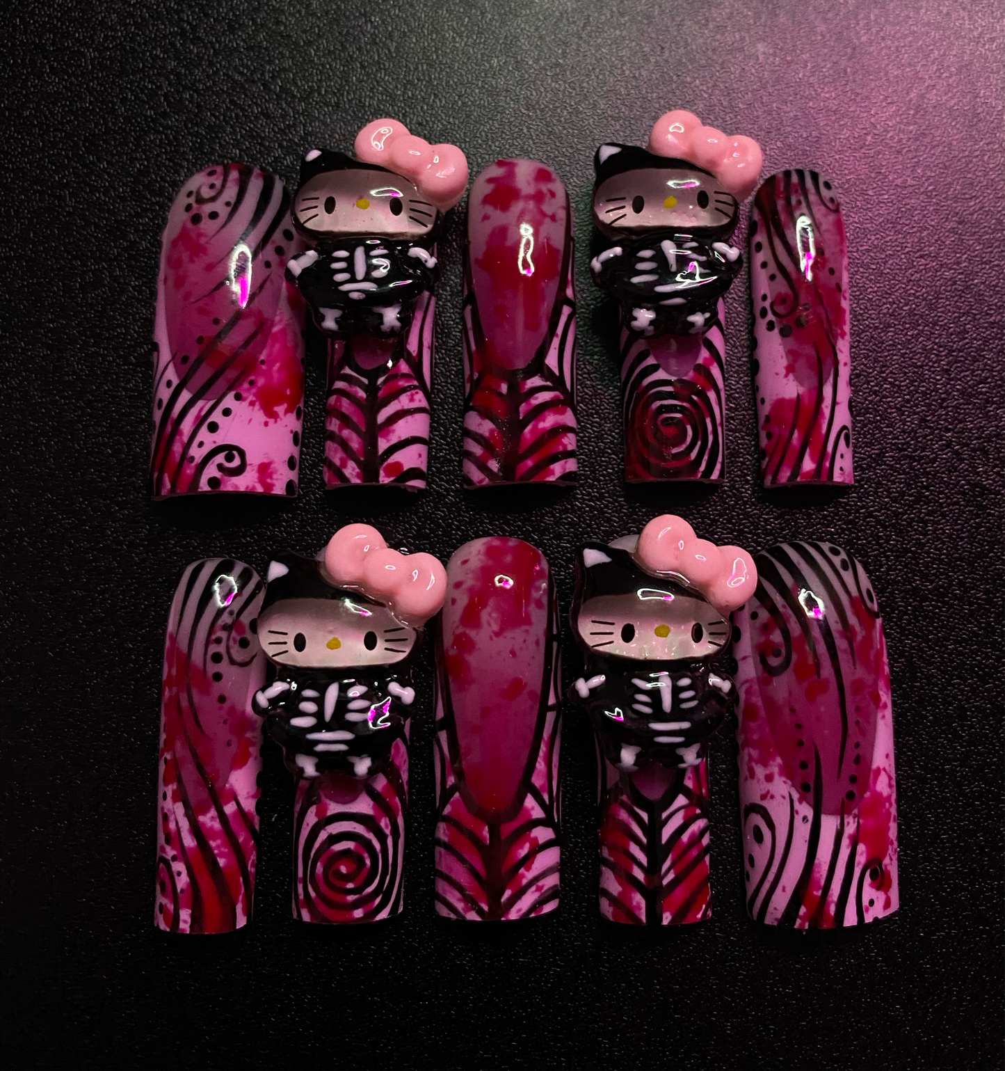 Kitty Spooks | Press on nails