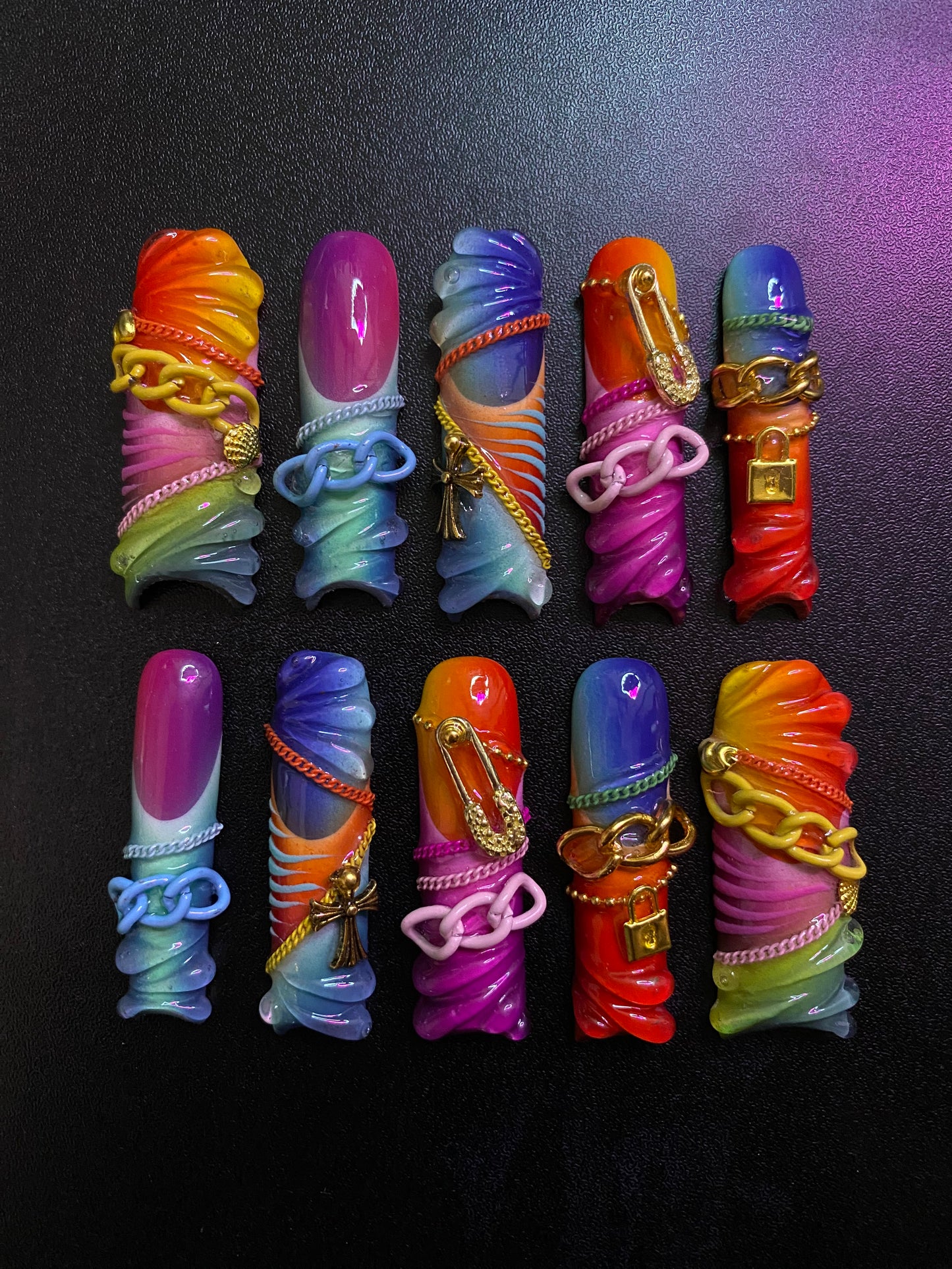 Lagoon | Press on nails