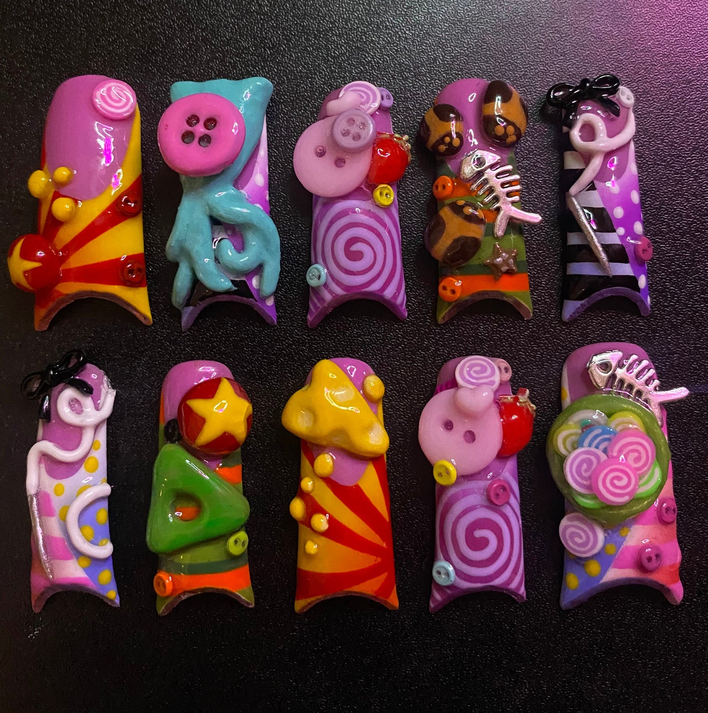 Coraline | Press on nails