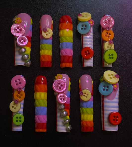 Button$ | Press on nails