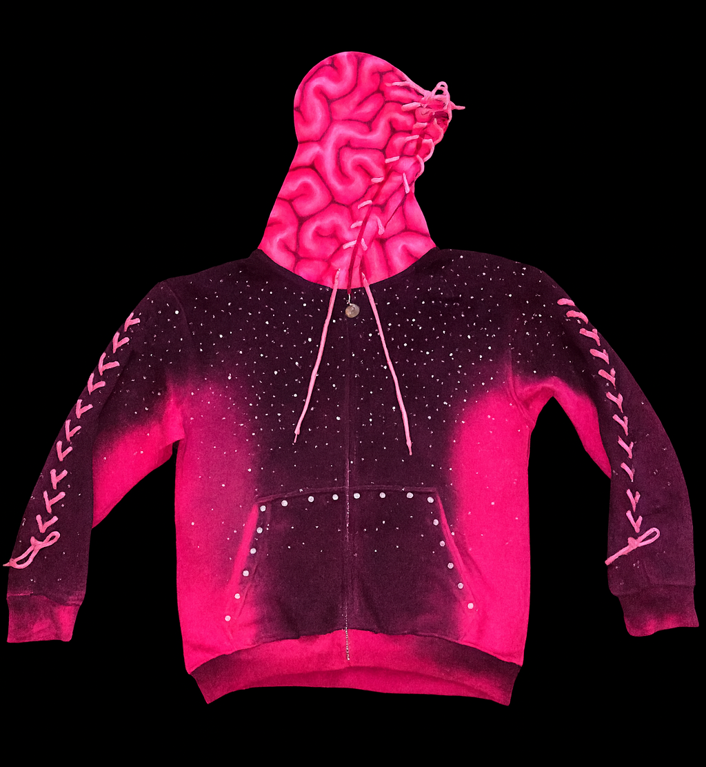 WarpedPink Hoodie
